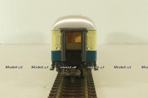 Вагон пассажирский, 2-й класс, 4-х осный, DB, 2st class, blue/beige/silver, 309170, Lima 1:87 HO