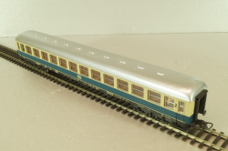 Вагон пассажирский, 2-й класс, 4-х осный, DB, 2st class, blue/beige/silver, 309170, Lima 1:87 HO