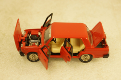 Ваз-2105 А39, красная, Тантал/Радон 1:43