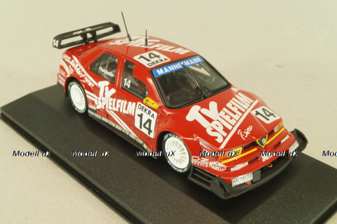 Alfa Romeo 155 V6 TI #14 Alfa corse ITC 1996, G.Fisichella, red, XT016, Onyx 1:43