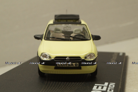 Opel Corsa (B) swing 1993, yellow, OPC021, Altaya  Opel Collection #21 1:43