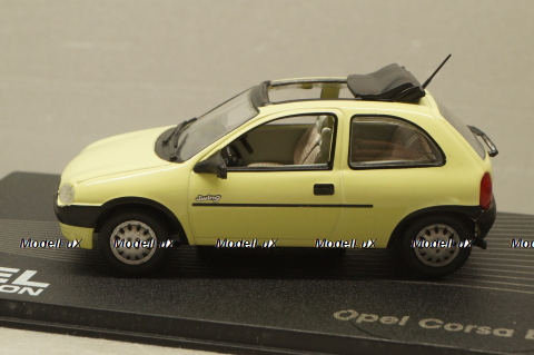 Opel Corsa (B) swing 1993, yellow, OPC021, Altaya  Opel Collection #21 1:43