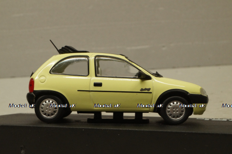 Opel Corsa (B) swing 1993, yellow, OPC021, Altaya  Opel Collection #21 1:43