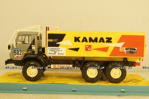 Камаз-4310 Обжектив сьюд, ралли, №502, Арек 1:43