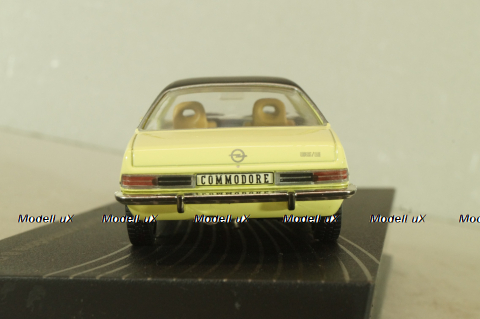 Opel Commodore (B) GS/E 1972, yellow, OPC014, Altaya  Opel Collection #14 1:43