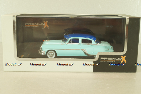 Pontiac Chieftain 1954, light blue, PRD214, Premium X 1:43