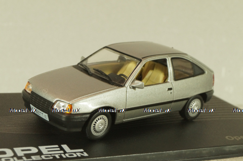 Opel Kadett (E) 1984, silver, OPC014, Altaya  Opel Collection #18 1:43