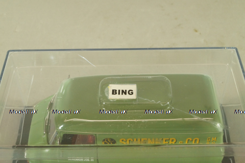 Opel Blitz A delivery van Schenker&Co. 1960, green, Bing 1:43