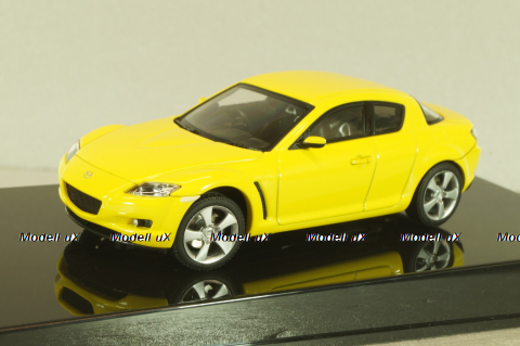Mazda RX-8 2003, yellow, 55921, AutoArt 1:43
