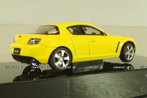 Mazda RX-8 2003, yellow, 55921, AutoArt 1:43