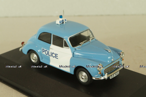 Morris Minor Polizei 1957, 7598007, Atlas Police Cars Collection 1:43 С Журналом!