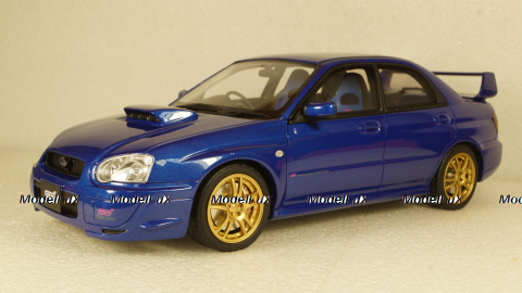 Subaru Impreza 2 Ph.2 WRX STI 2003 World Rally Blue Pearl, OT369, OttoMobile 1:18