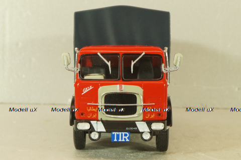 Fiat 683 N "SAiMA" 1966, red/blue, Camion D'epoca #77, 1:43