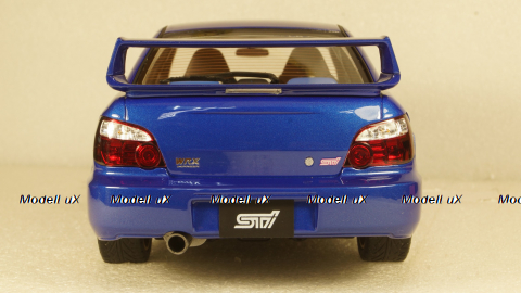 Subaru Impreza 2 Ph.2 WRX STI 2003 World Rally Blue Pearl, OT369, OttoMobile 1:18