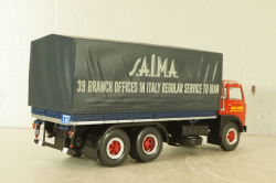 Fiat 683 N "SAiMA" 1966, red/blue, Camion D'epoca #77, 1:43