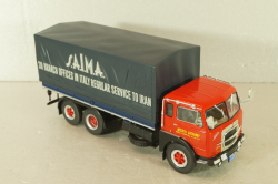 Fiat 683 N "SAiMA" 1966, red/blue, Camion D'epoca #77, 1:43