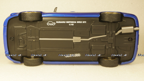Subaru Impreza 2 Ph.2 WRX STI 2003 World Rally Blue Pearl, OT369, OttoMobile 1:18