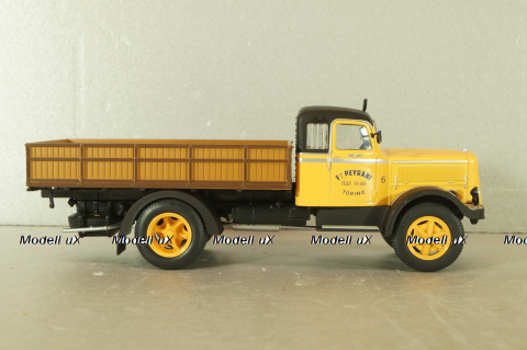Fiat 634 N II serie 1937, yellow/brown, Camion D'epoca #71, 1:43
