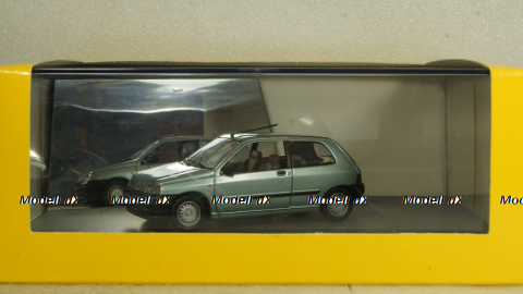 Renault Clio 1990, blue, 7711221726, Universal Hobby 1:43