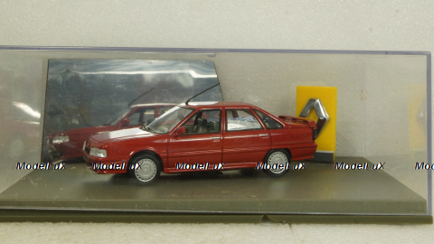 Renault 21 2L Turbo, Red, 7711223579, Universal Hobby 1:43