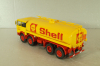 Fiat 691 N fuel tanker "Shell" 1970, yellow/red, Camion D'epoca #73, 1:43