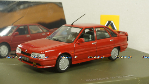 Renault 21 2L Turbo, Red, 7711223579, Universal Hobby 1:43