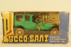 Руссо-Балт Лимузин 1912, А32, сентябрь 1985г.,Тантал/Радон 1:43