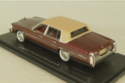 Cadillac Fleetwood Brougham 1991, maroon/beige, 43358, NEO 1:43