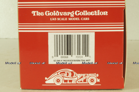 Buick Riviera 1963, light green, GC-046A, Goldvarg 1:43