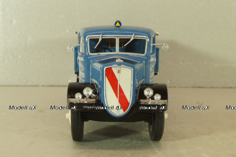 Fiat 634 N II serie 1937, blue, Camion D'epoca #75, 1:43