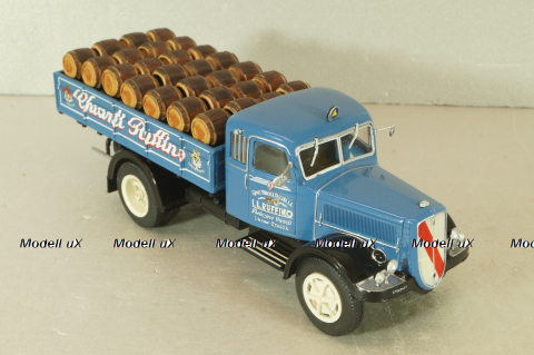 Fiat 634 N II serie 1937, blue, Camion D'epoca #75, 1:43
