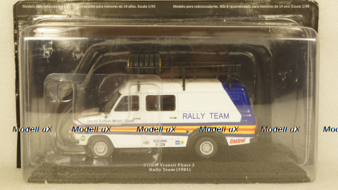FORD TRANSIT II serie - Rothmans Rally Team 1981, Rally Assistance №7
