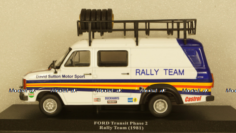 FORD TRANSIT II serie - Rothmans Rally Team 1981, Rally Assistance №7