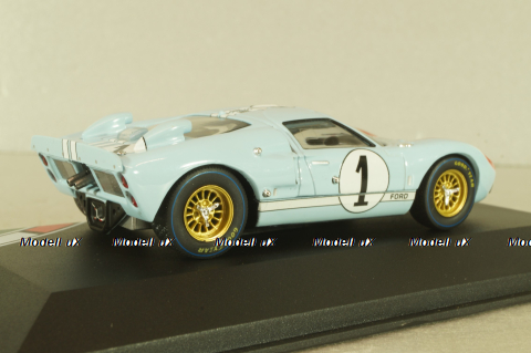 Ford GT40 MKII 24h Le Mans 1966, 2nd place, Miles/Hulme, 43055, CMR 1:43