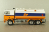 Volvo F12 fuel tanker 1977, white/orange, Camion D'epoca #74, 1:43