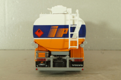 Volvo F12 fuel tanker 1977, white/orange, Camion D'epoca #74, 1:43 Уценка 5!