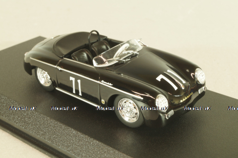Porsche 356 Speedster Super #71, black, 86538, Greenlight 1:43
