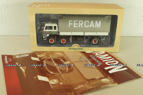 Fiat 690 N1 "Fercam" 1961, grey/white, Camion D'epoca #80, 1:43