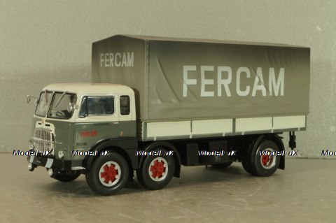 Fiat 690 N1 "Fercam" 1961, grey/white, Camion D'epoca #80, 1:43