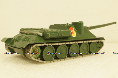 СУ-100, зеленый, СССР 1:43