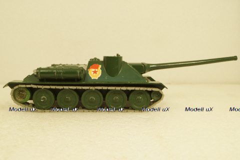 СУ-100, зеленый, СССР 1:43