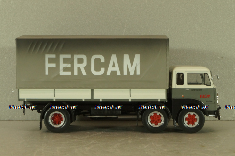 Fiat 690 N1 "Fercam" 1961, grey/white, Camion D'epoca #80, 1:43