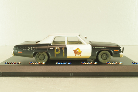 Dodge Monaco 1974, Blursmobile from movie "Blues Brothers" 1980, 86421, Greenlight 1:43