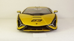 Lamborghini Sian FKP 37 2020 (Yellow Fade Color), 11100, Burago 1:18