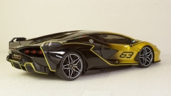 Lamborghini Sian FKP 37 2020 (Yellow Fade Color), 11100, Burago 1:18