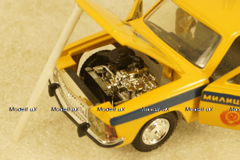 Газ-3102 милиция ГАИ, Агат 1:43