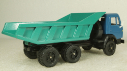 Камаз-5511 самосвал, синий/зеленый, Арек 1:43