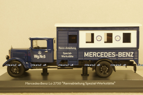 Mercedes LO 2750 Rennabteilung, 03106, Schuco 1:43