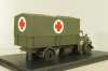 Mercedes-Benz L6600 medical truck 1950, khaki,  03013, Schuco 1:43 