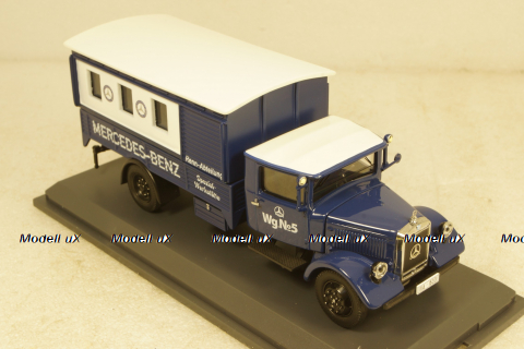Mercedes LO 2750 Rennabteilung, 03106, Schuco 1:43